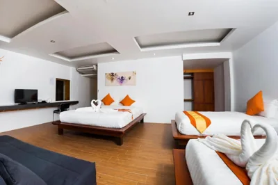 Quadruple Room with Garden View — Pranee Amata